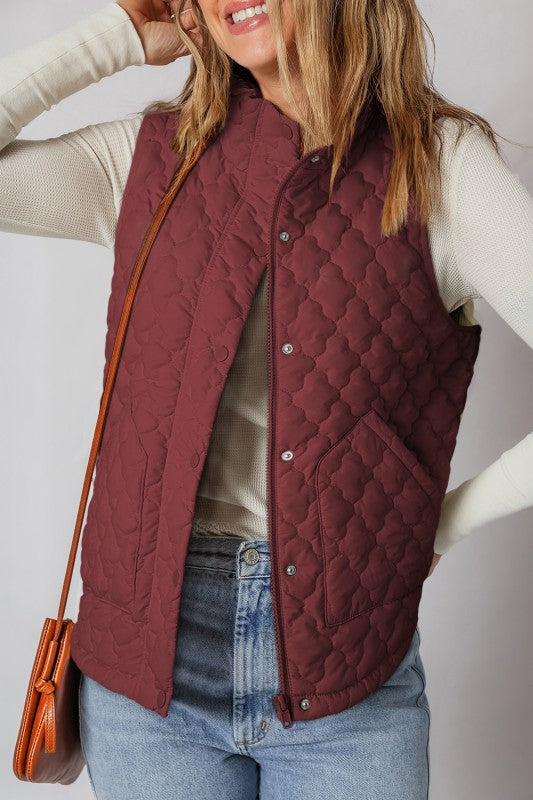 Quilted Puffer Vest