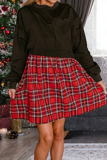 Plaid Skirt Dress