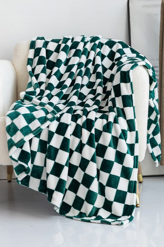 Soft Checkered Blanket