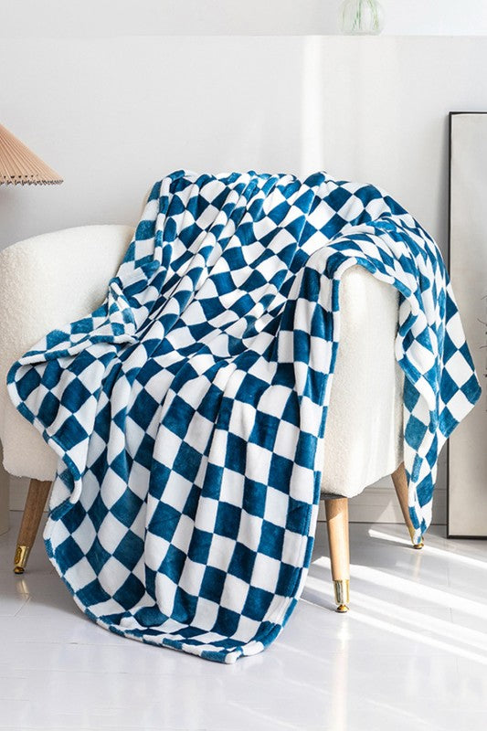 Soft Checkered Blanket