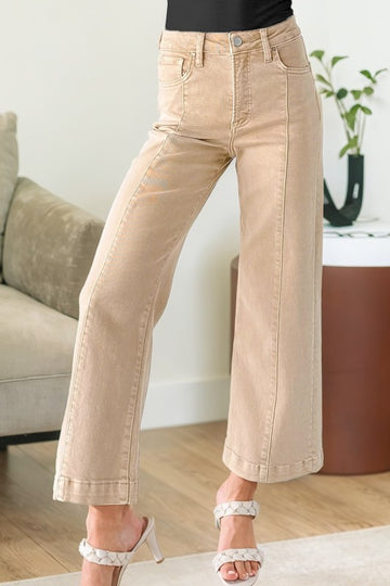 Tummy Control Shift Color Denim - 2
