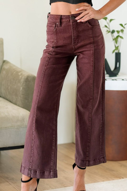 Tummy Control Shift Color Denim - 2