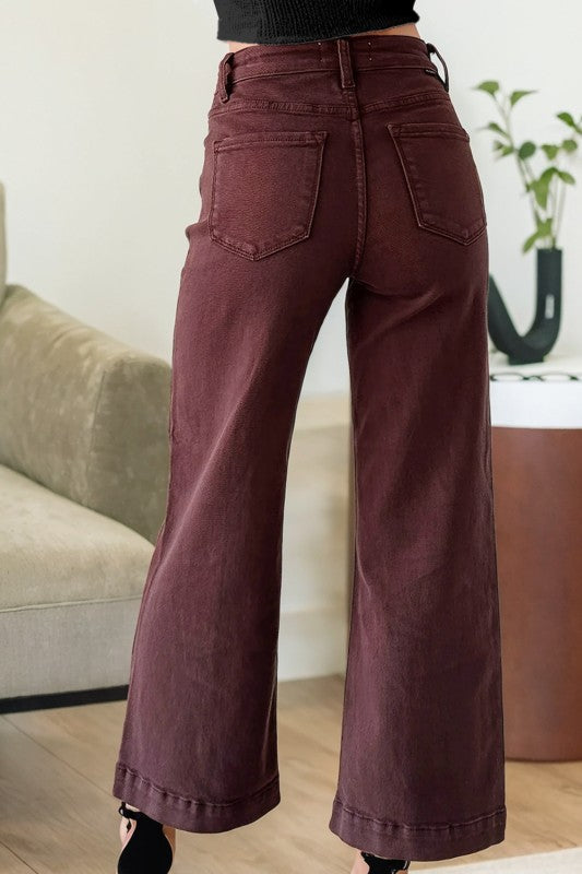 Tummy Control Shift Color Denim - 2
