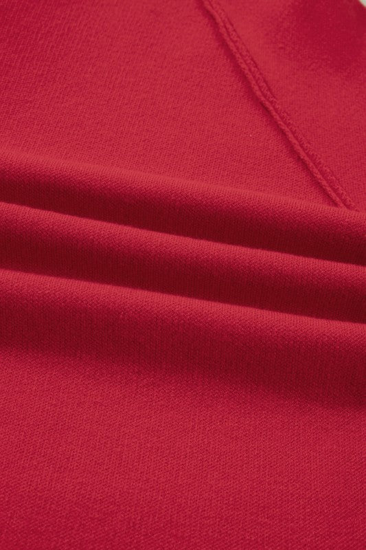 Mock Collar Loose Jacket