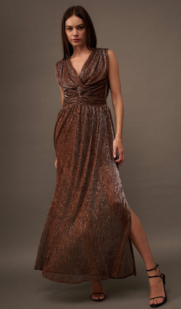 Bronze Goddess Dress