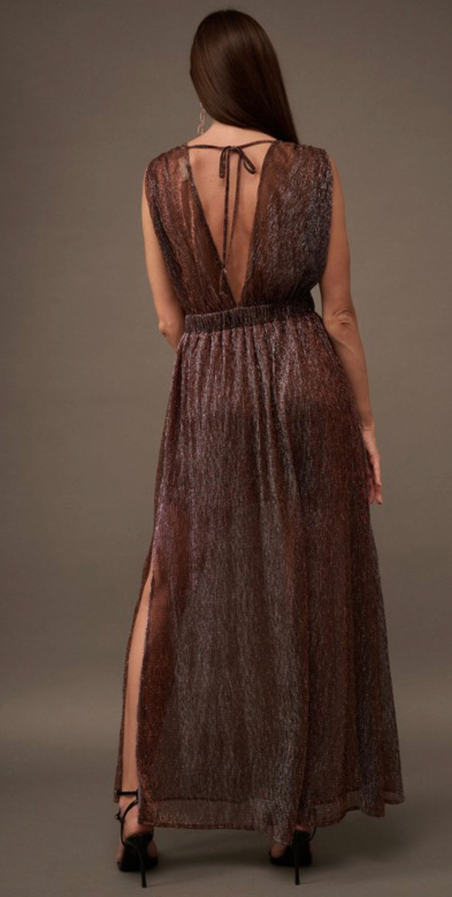 Bronze Goddess Dress