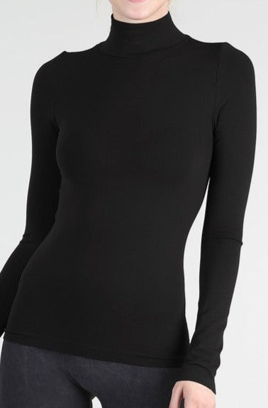Mock Neck Layer Top